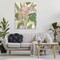 Stupell Industries Pale Trillium & Leaves Canvas Wall Art Design by June Erica Vess